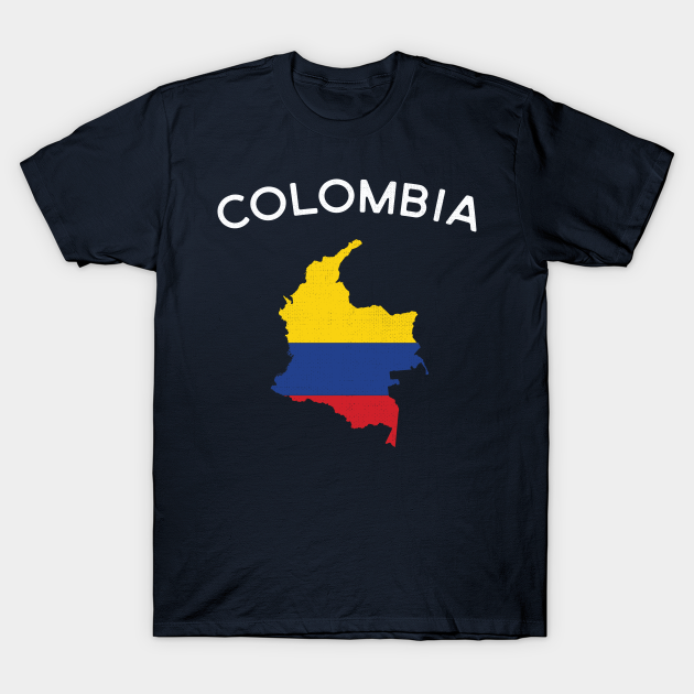 Colombia Colombia T Shirt Teepublic 